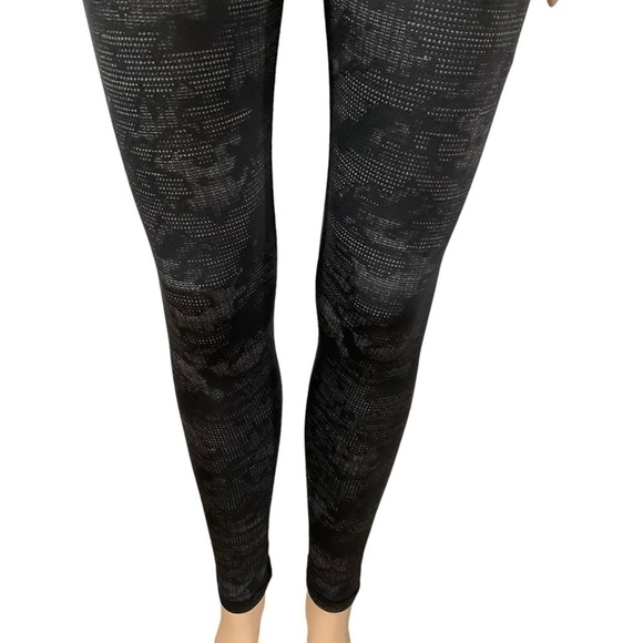 Adidas High Rise Black with heathered camo Leggings size Small - Picture 6 of 15